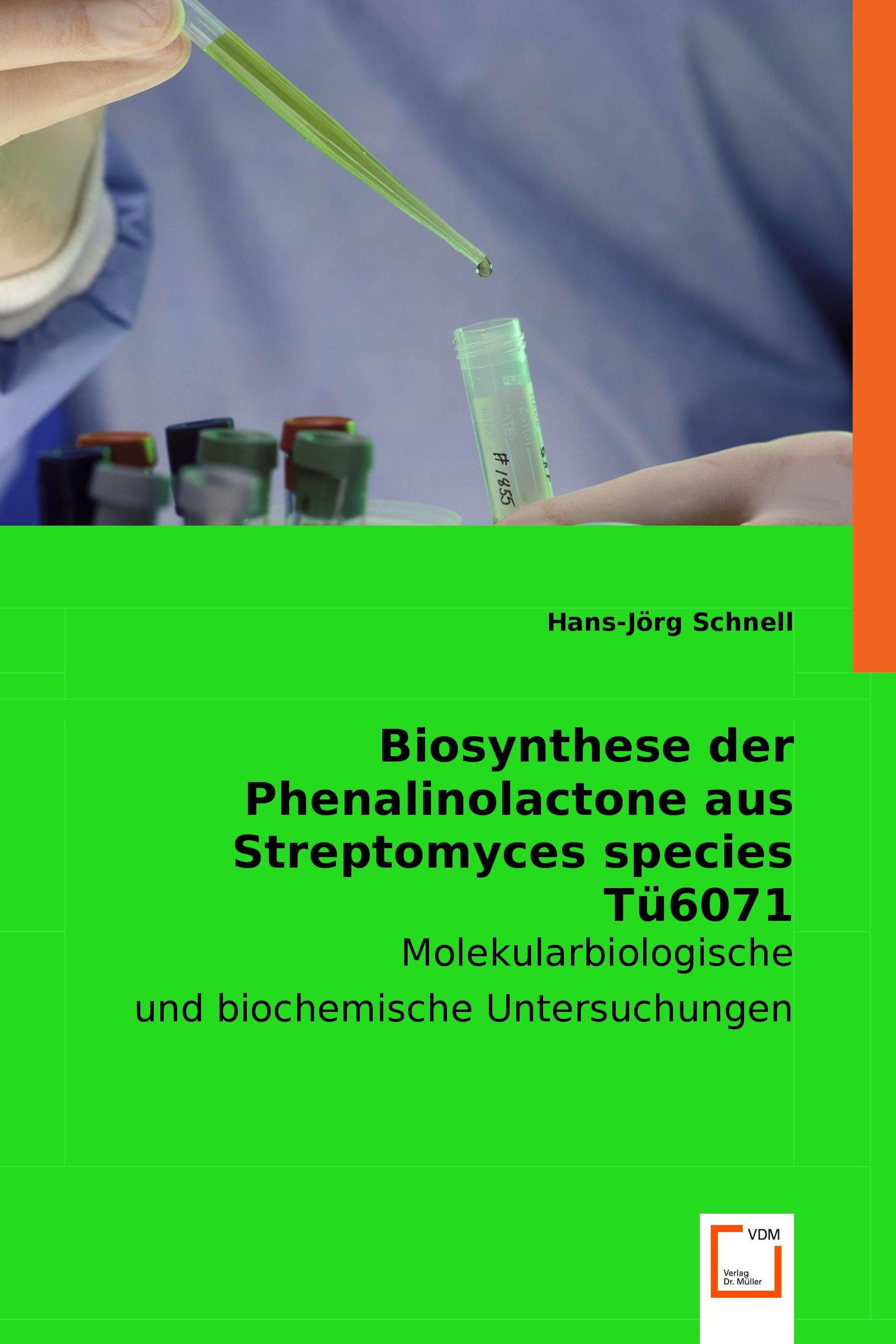 Cover Biosynthese der Phenalinolactone aus Streptomyces species Tü6071