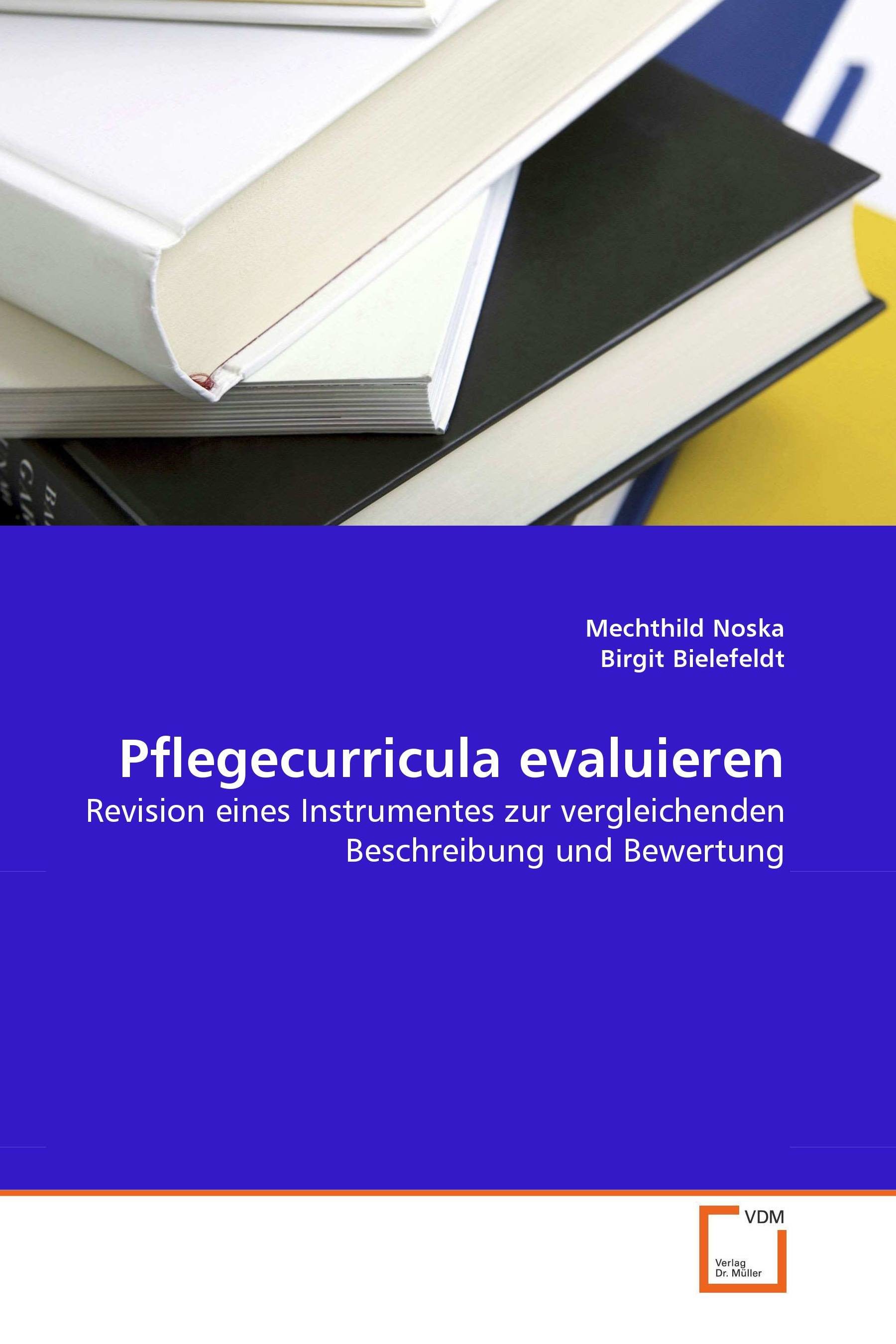Cover Pflegecurricula evaluieren