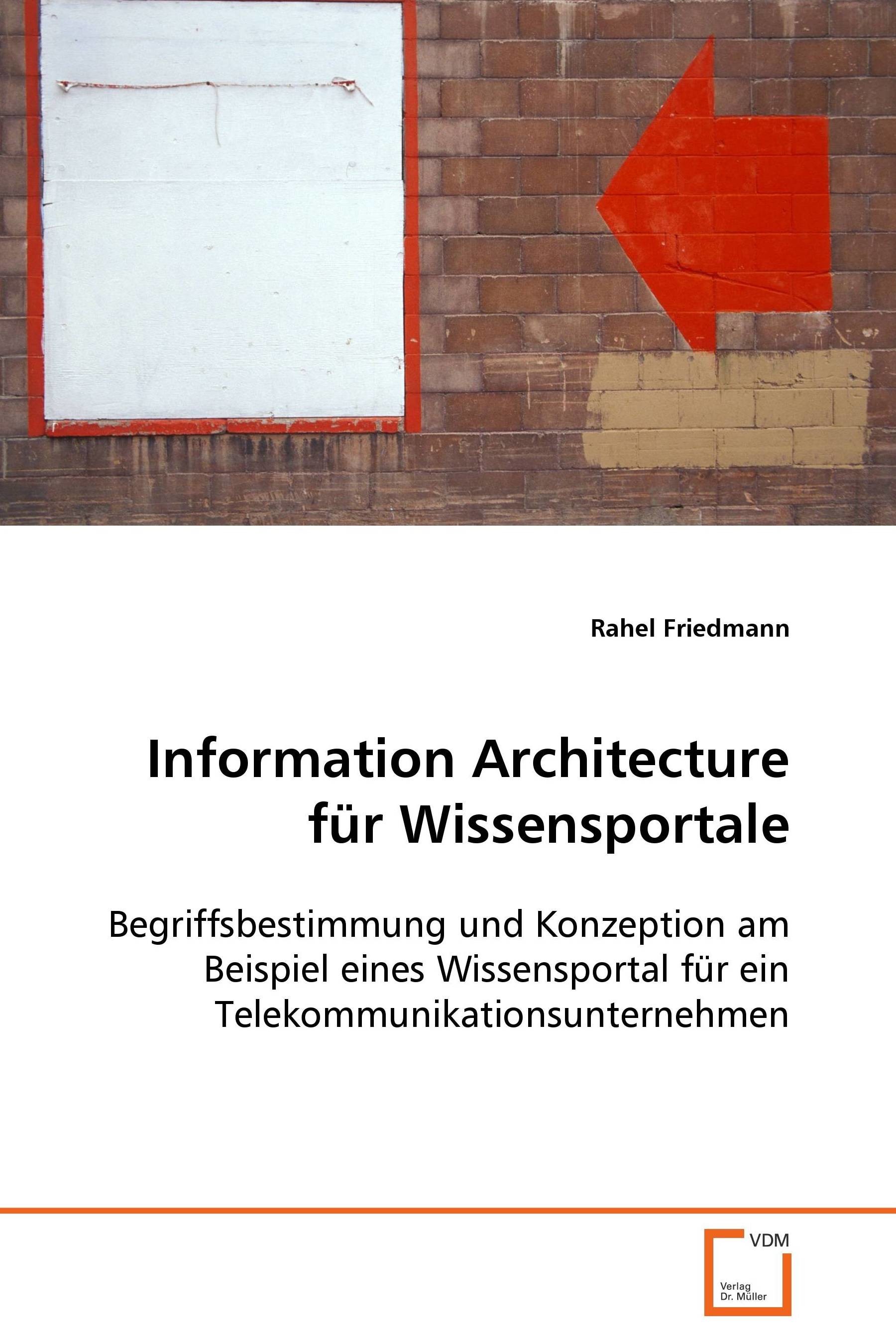 Cover Information Architecture für Wissensportale