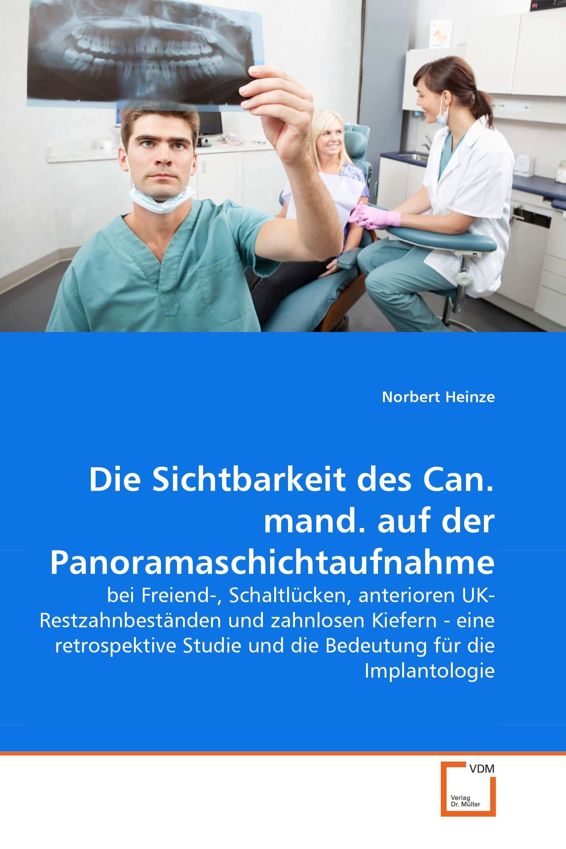 Die Sichtbarkeit des Can. mand. auf der Panoramaschichtaufnahme
