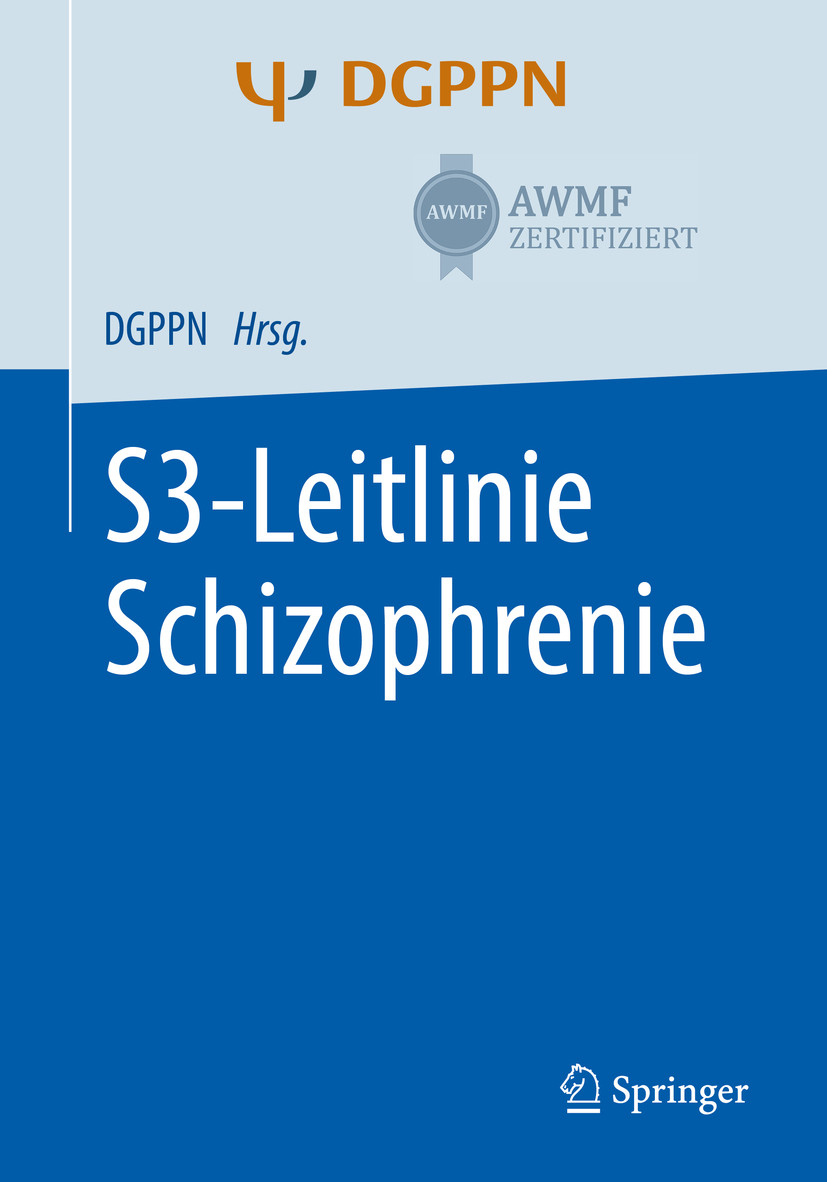 Cover S3-Leitlinie Schizophrenie