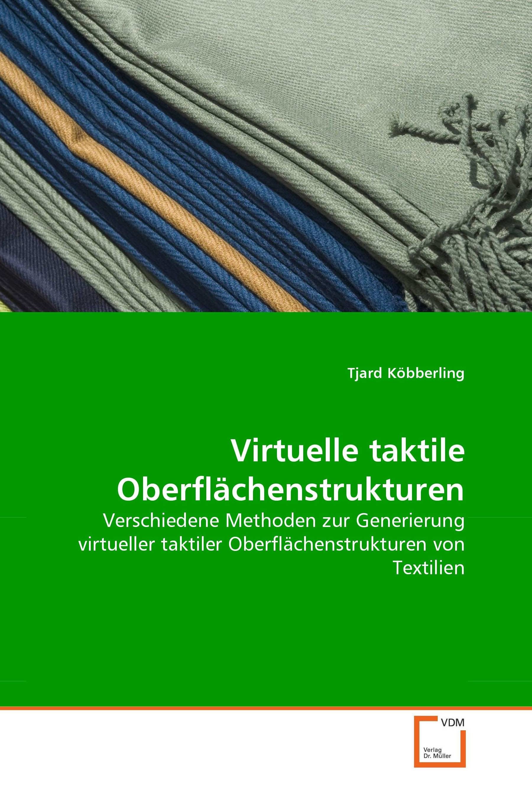 Cover Virtuelle taktile Oberflächenstrukturen