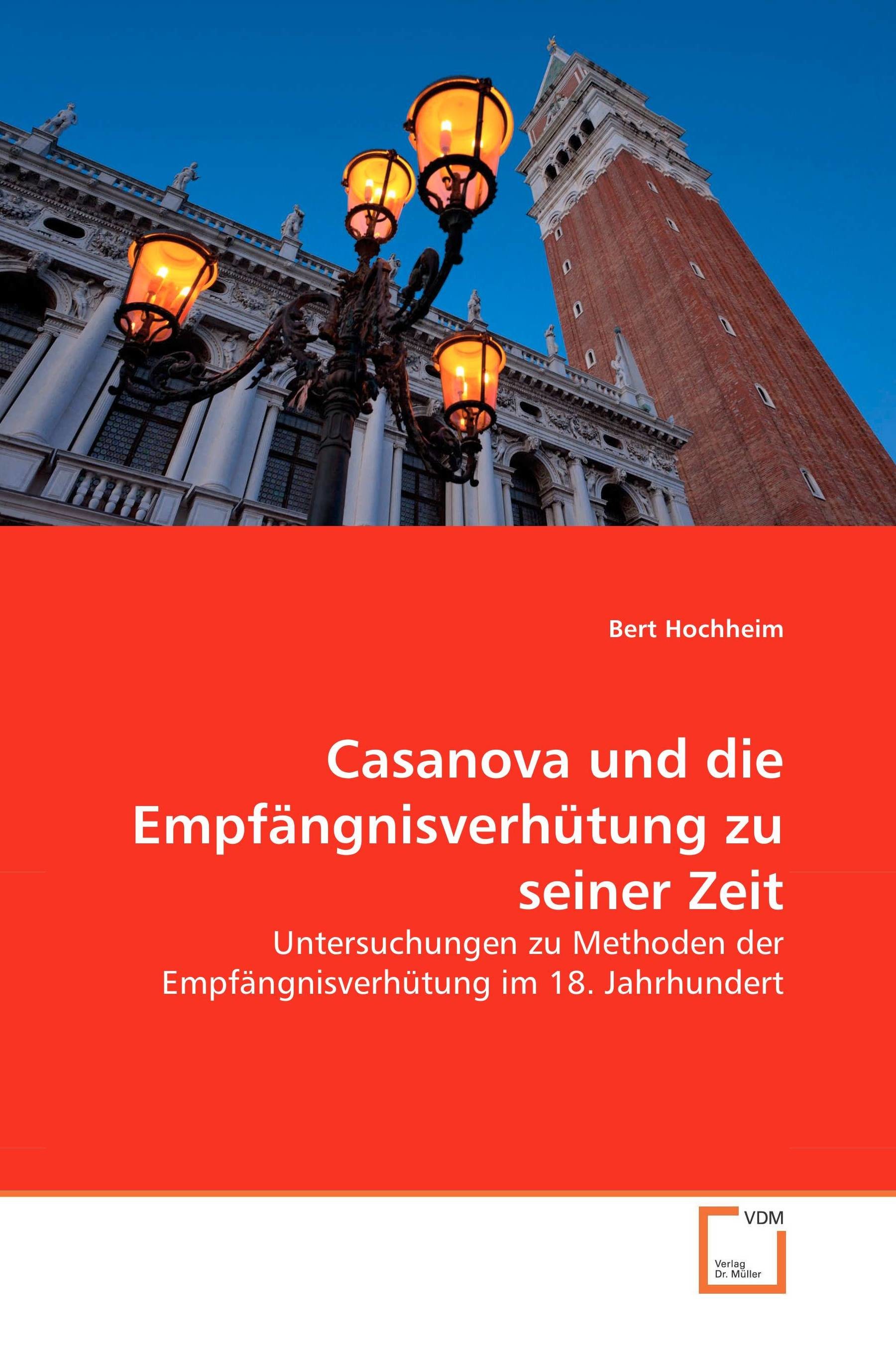 Cover Casanova und die Empfängnisverhütung zu seiner Zeit