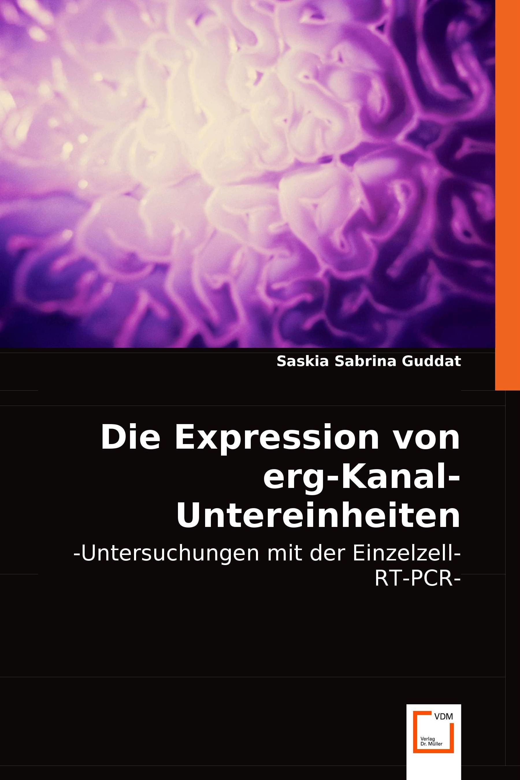 Cover Die Expression von erg-Kanal-Untereinheiten im Gehirn