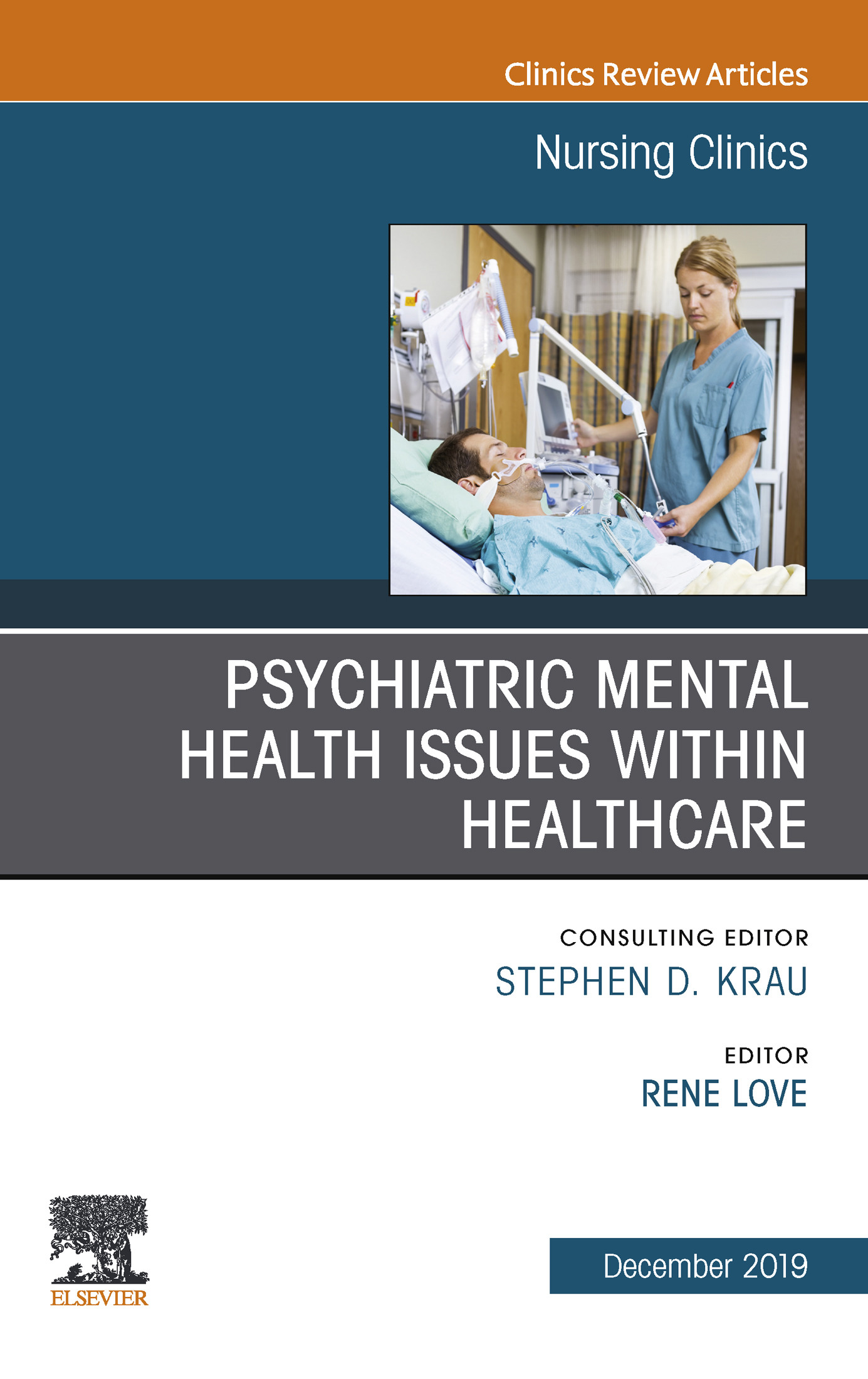 Cover Psychiatric Disorders, An issue of Nursing Clinics of North America E-Book