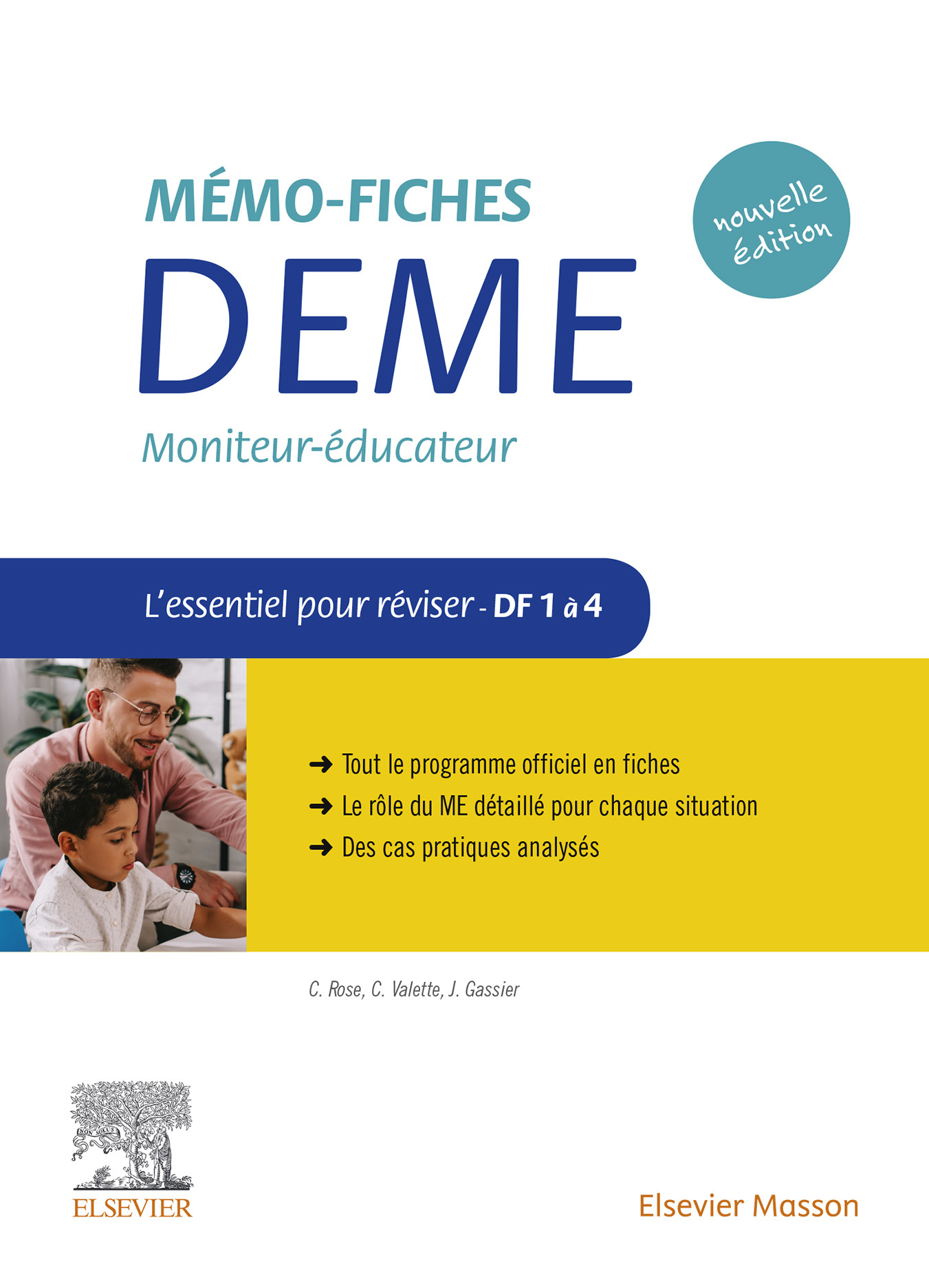 Cover Mémo-Fiches DEME. Moniteur-Educateur