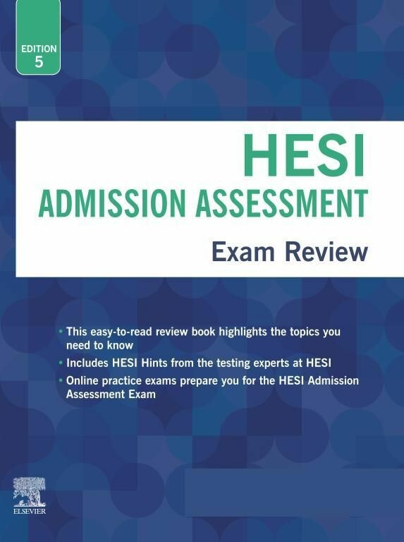 Cover Admission Assessment Exam Review E-Book