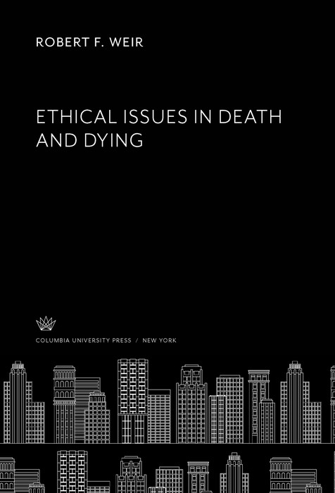 Cover Ethical Issues in Death and Dying