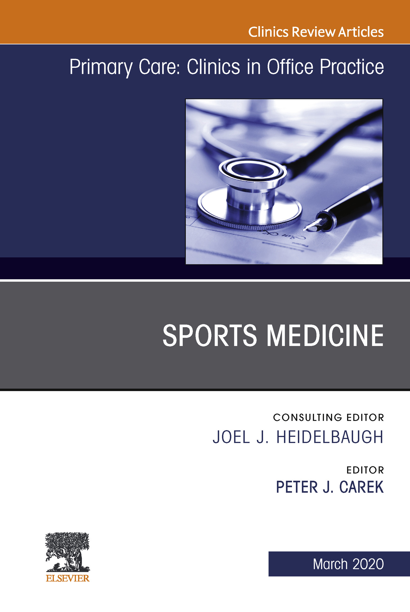 Cover Sports Medicine, An Issue of Primary Care: Clinics in Office Practice, E-Book