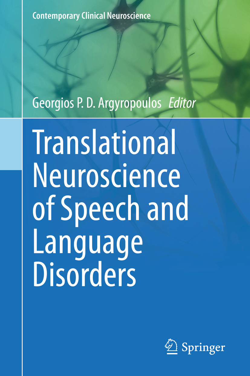 Cover Translational Neuroscience of Speech and Language Disorders