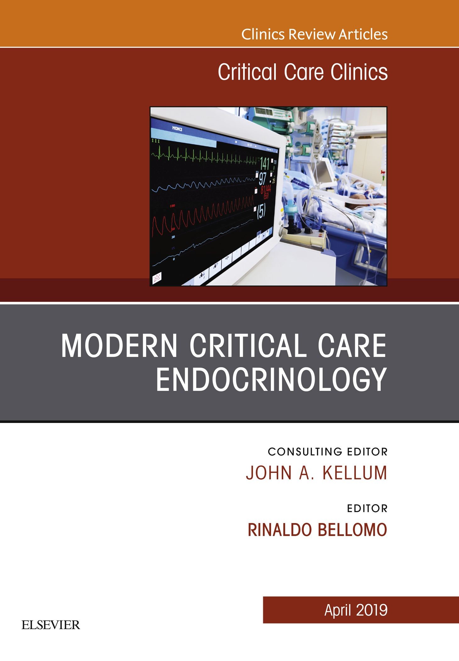 Cover Modern Critical Care Endocrinology, An Issue of Critical Care Clinics,