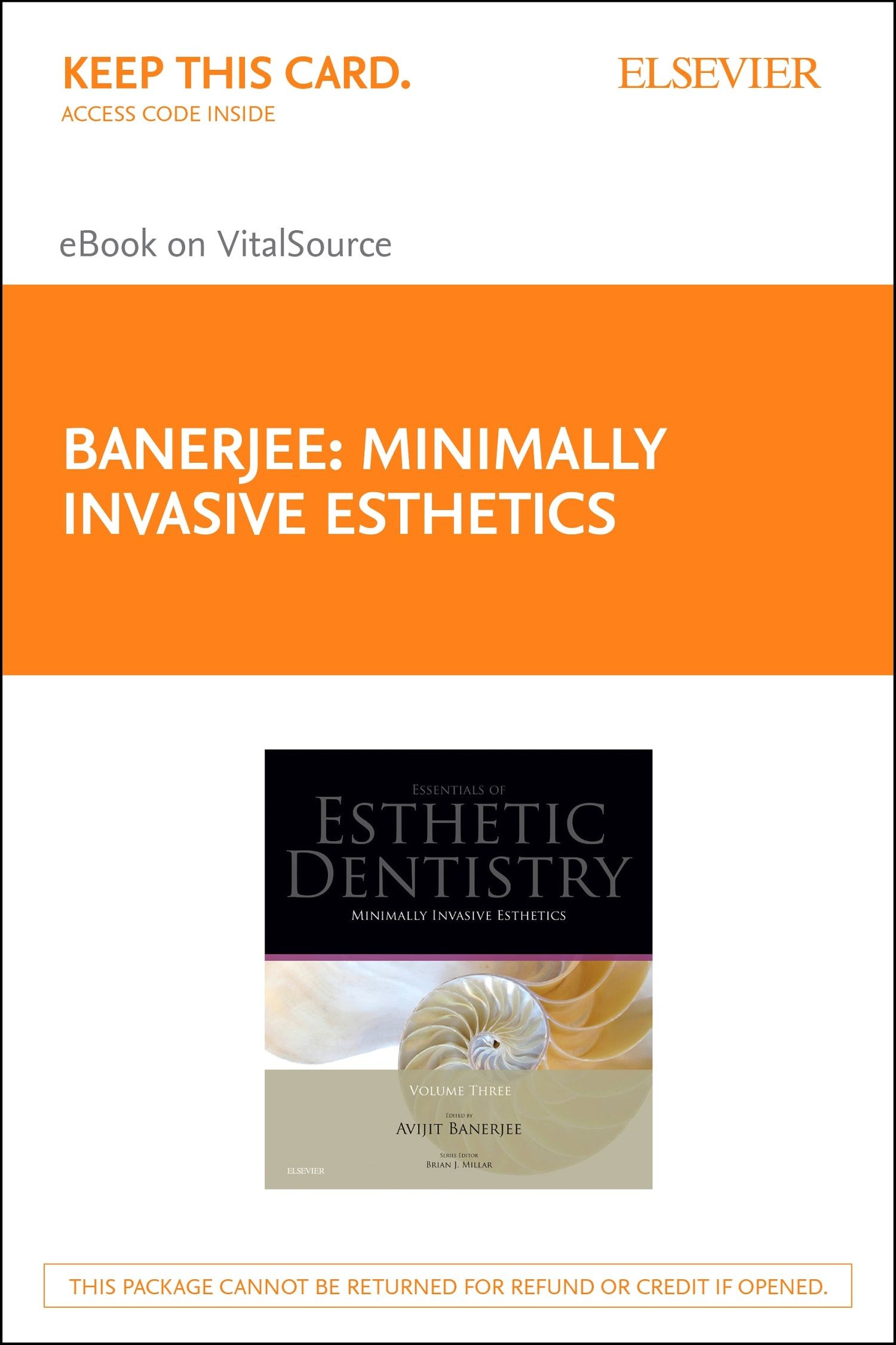 Cover Minimally Invasive Esthetics - E-Book