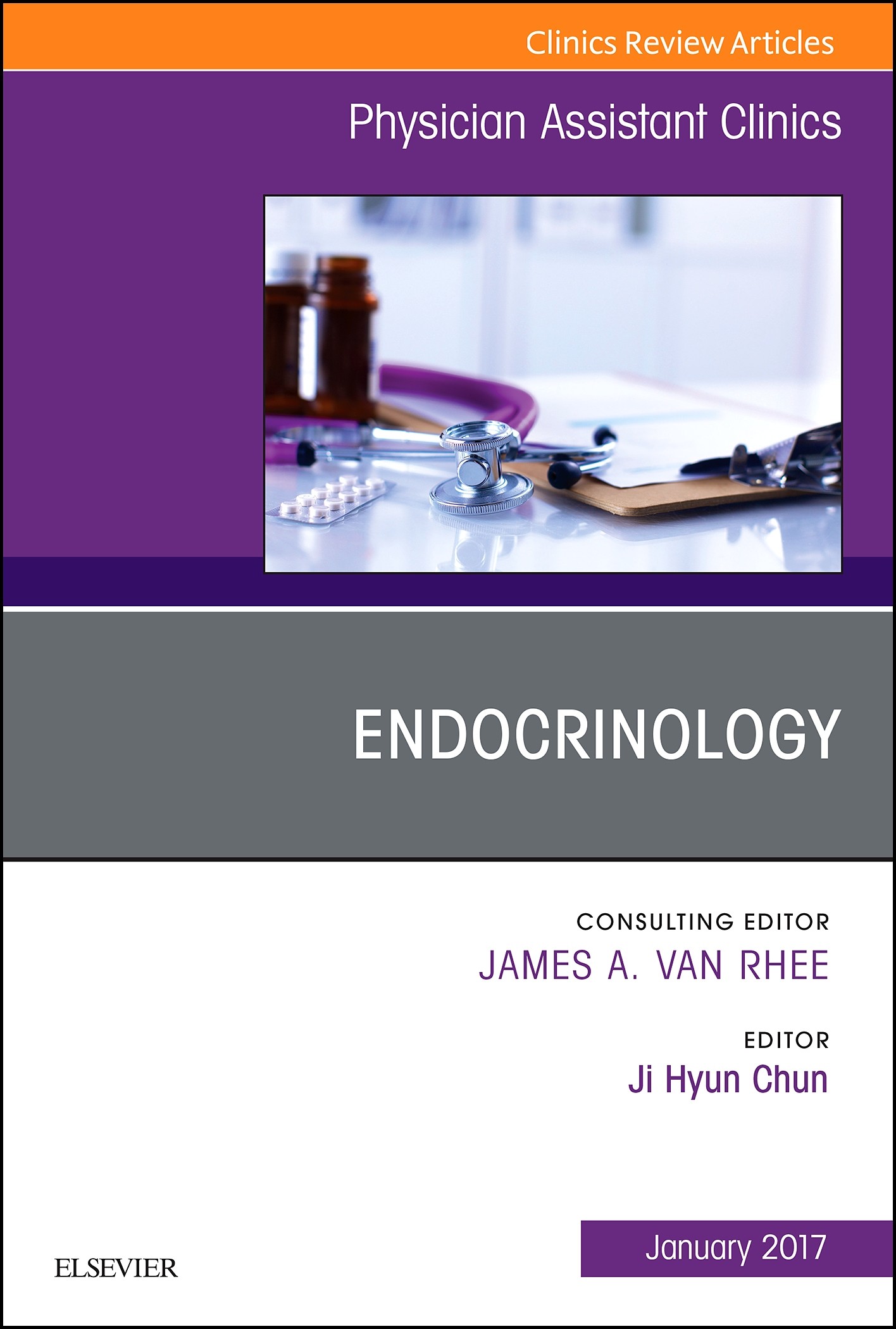 Cover Endocrinology, An Issue of Physician Assistant Clinics, E-Book