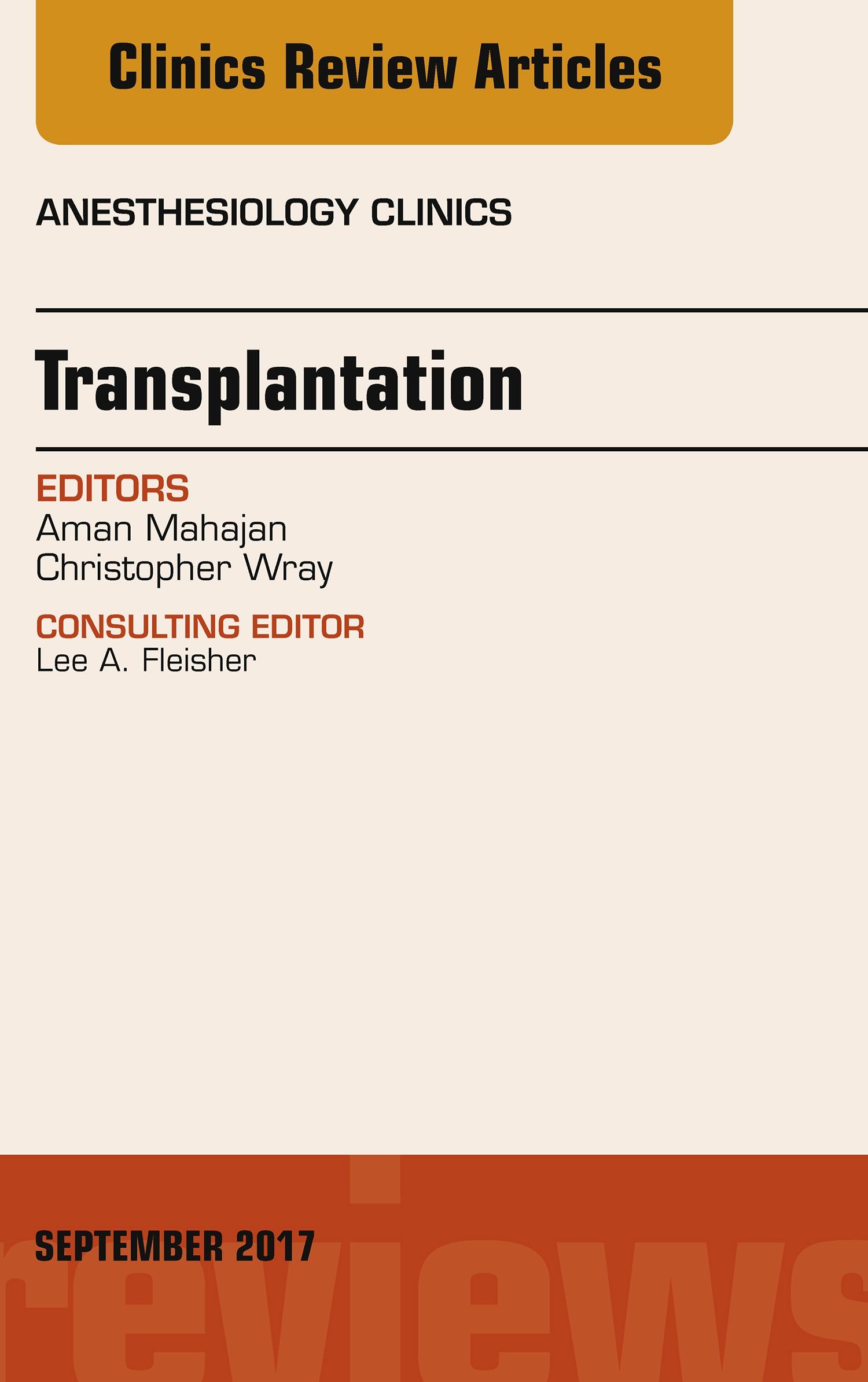 Cover Anesthesia Outside the Operating Room, An Issue of Anesthesiology Clinics, E-Book