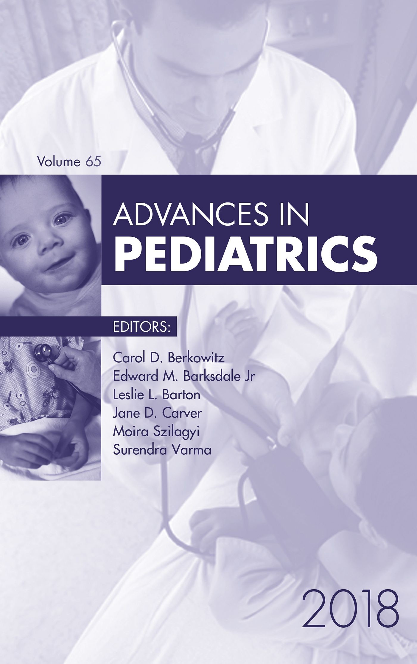Cover Advances in Pediatrics, E-Book 2018