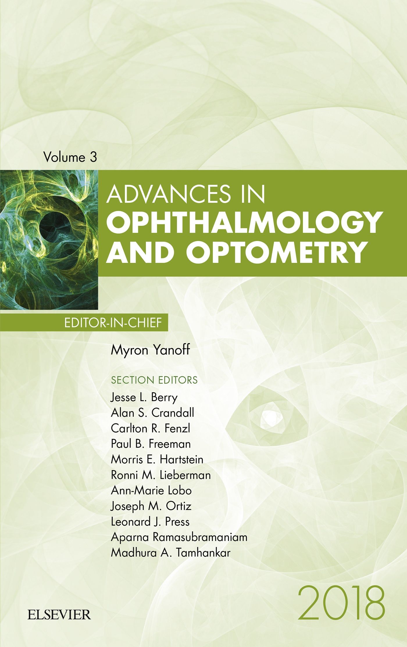 Cover Advances in Ophthalmology and Optometry, E-Book 2018
