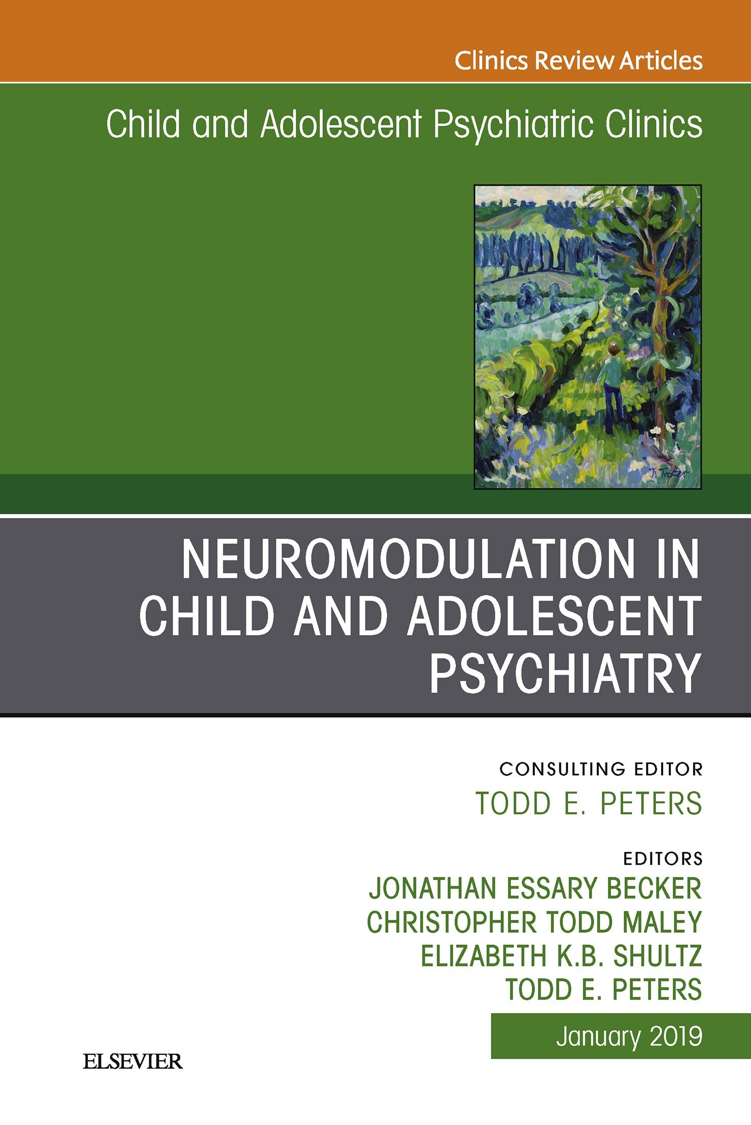 Cover Neuromodulation in Child and Adolescent Psychiatry, An Issue of Child and Adolescent Psychiatric Clinics of North America, Ebook