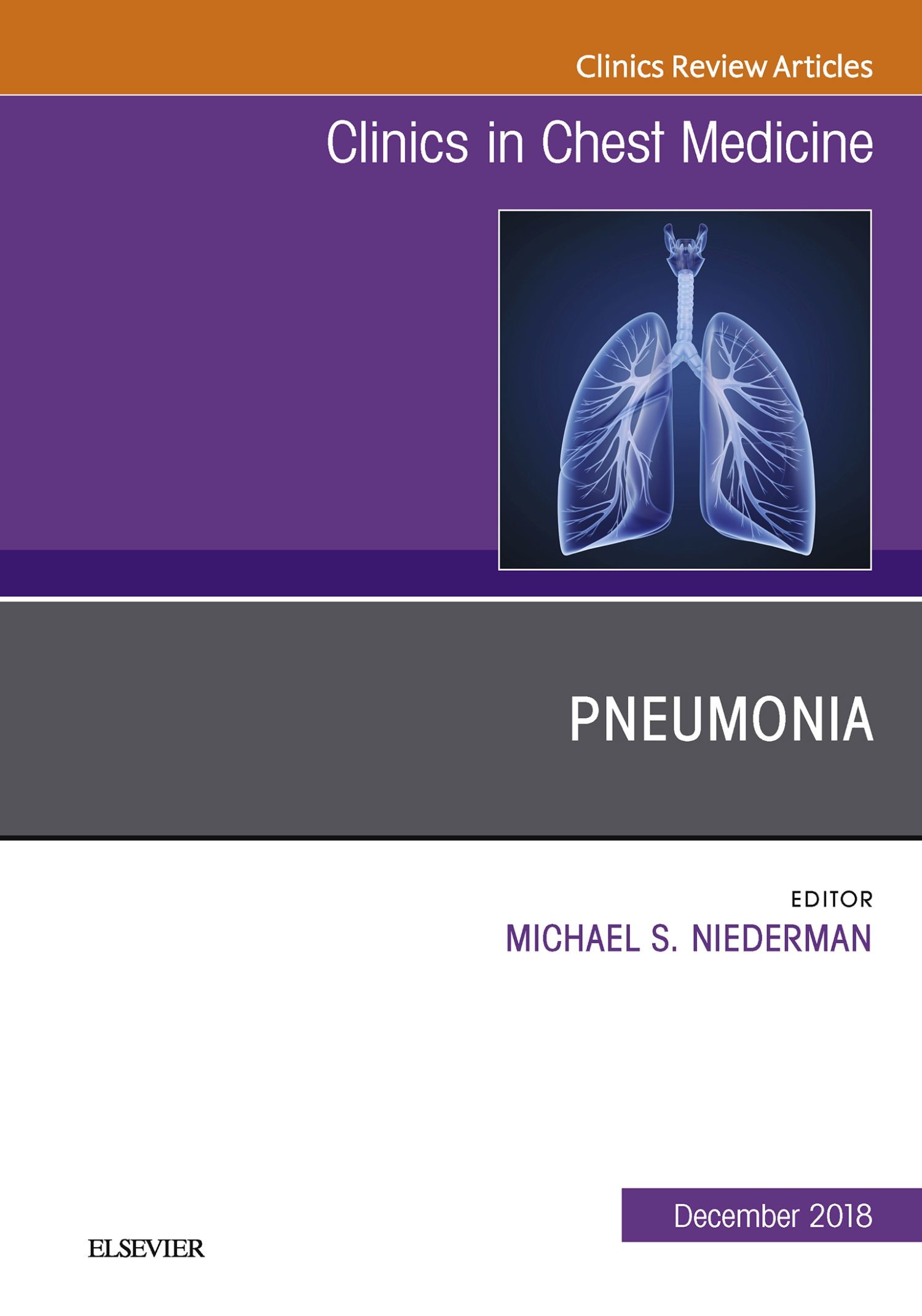 Cover Pneumonia, An Issue of Clinics in Chest Medicine, Ebook