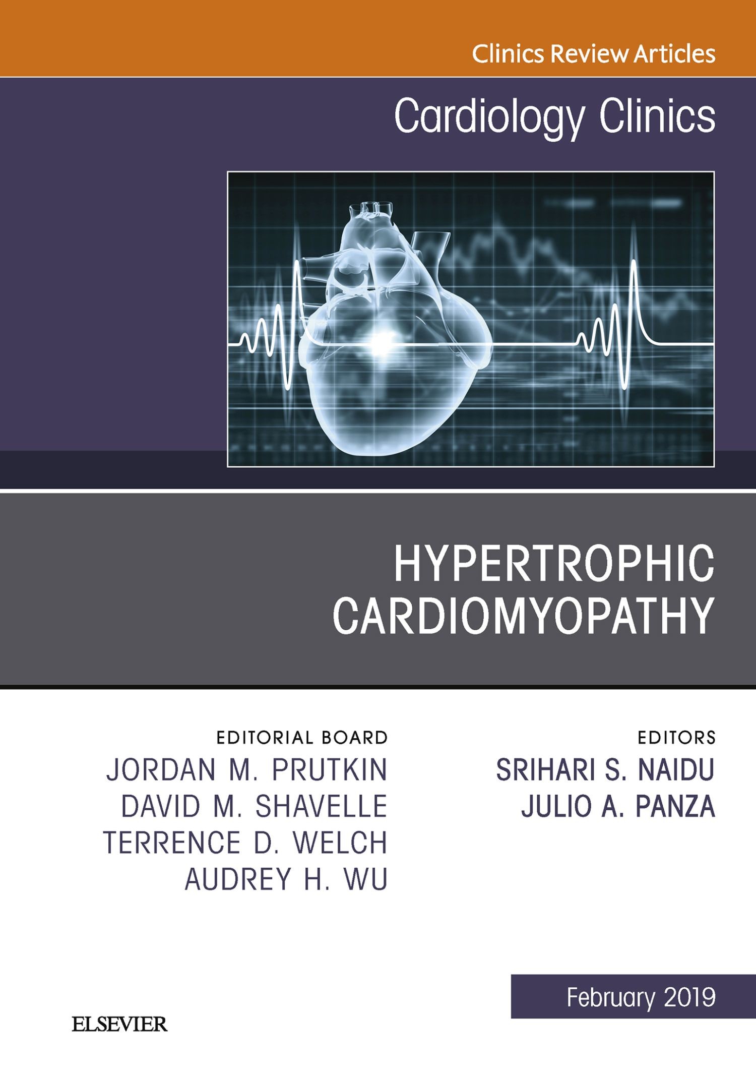 Cover Hypertrophic Cardiomyopathy, An Issue of Cardiology Clinics, E-book