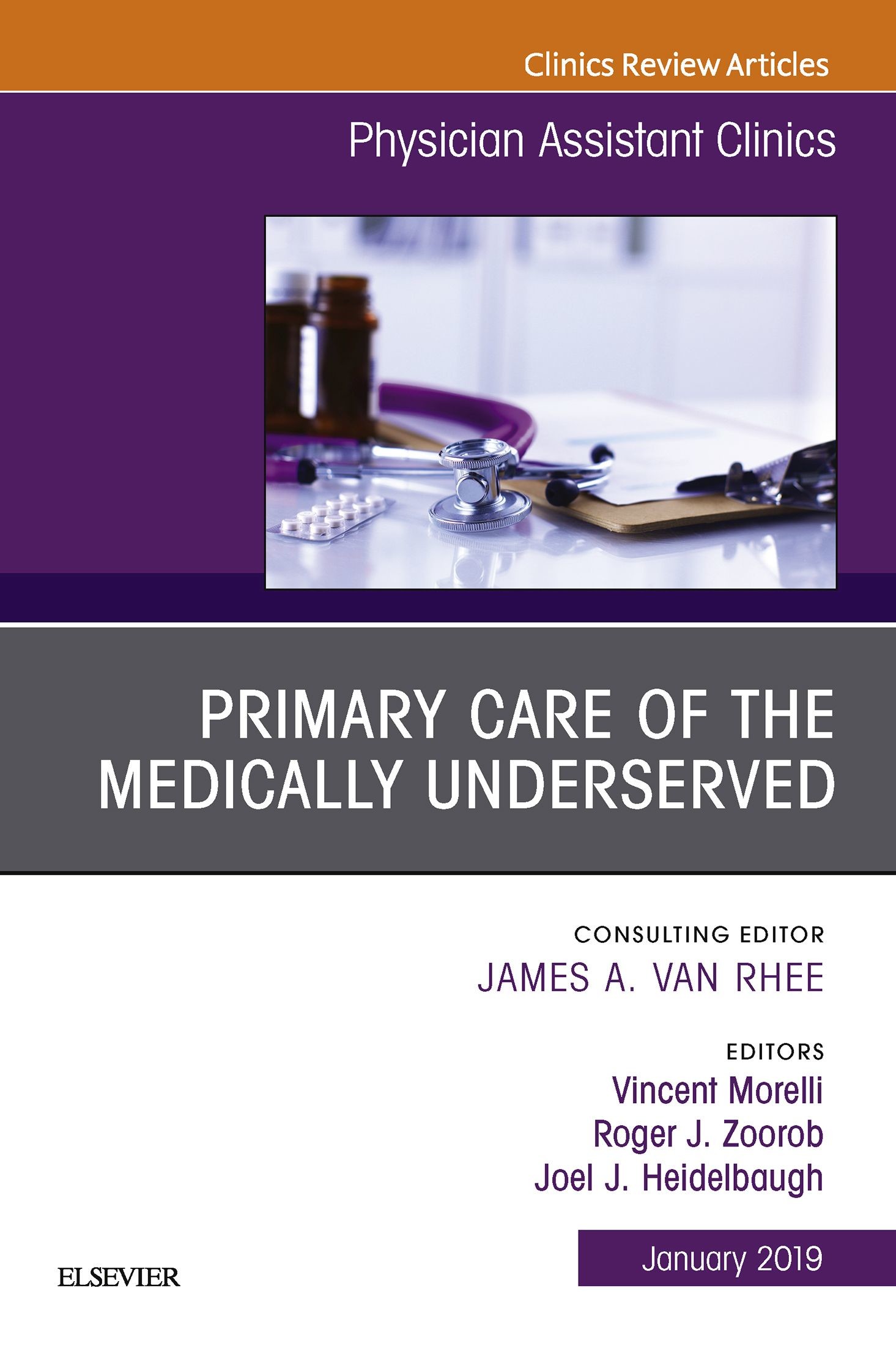 Cover Primary Care of the Medically Underserved, An Issue of Physician Assistant Clinics, Ebook