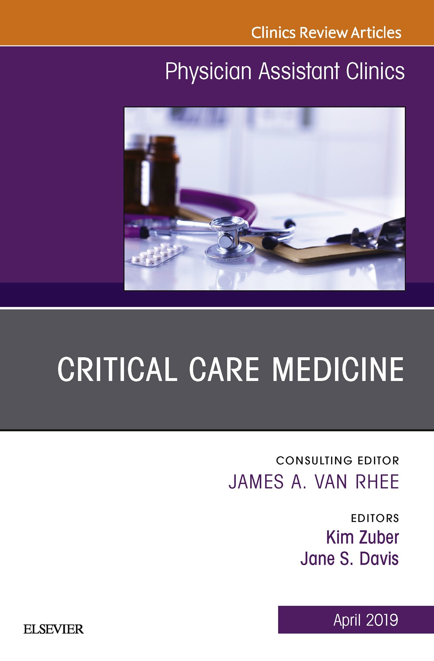 Cover Critical Care Medicine, An Issue of Physician Assistant Clinics, Ebook