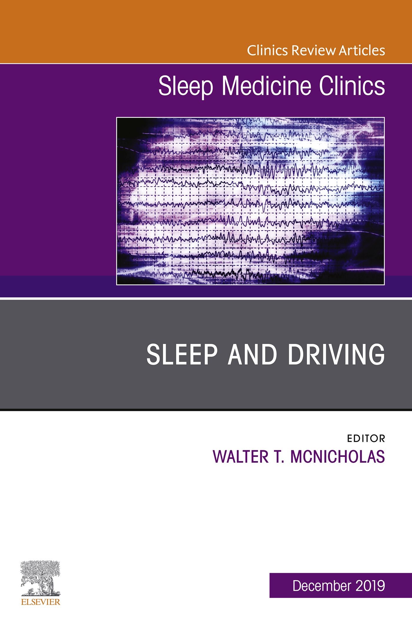 Cover Sleep and Driving, An Issue of Sleep Medicine Clinics, E-Book