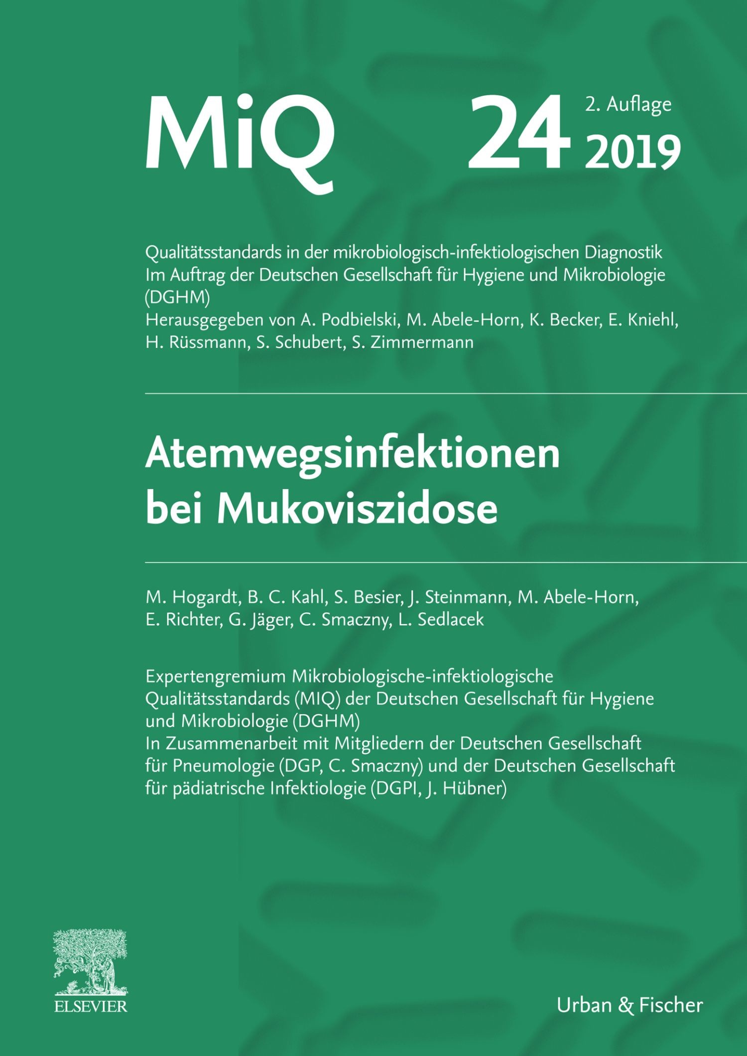 Cover MIQ 24: Atemwegsinfektionen bei Mukoviszidose