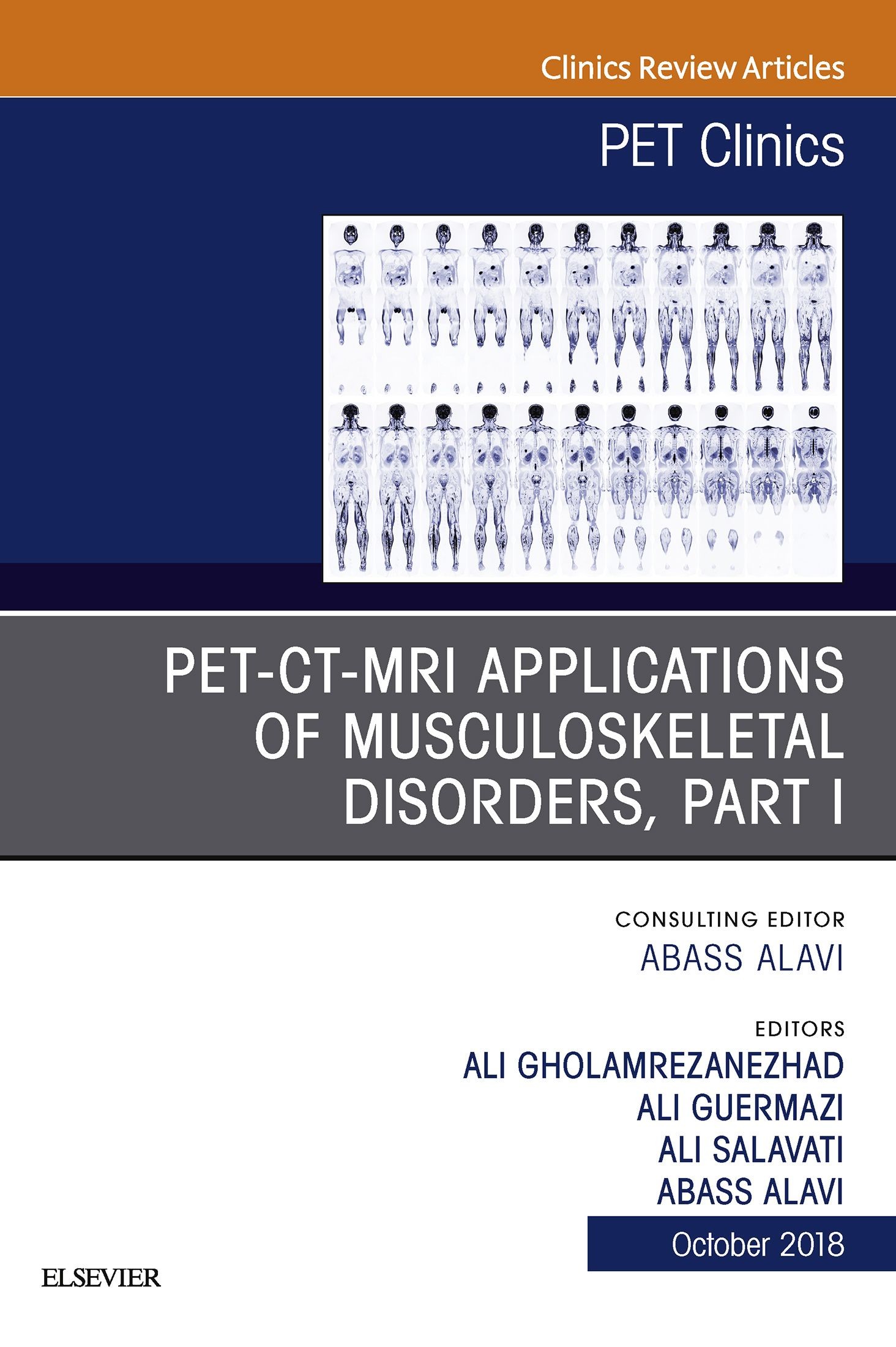 Cover PET-CT-MRI Applications in Musculoskeletal Disorders, Part I, An Issue of PET Clinics E-Book