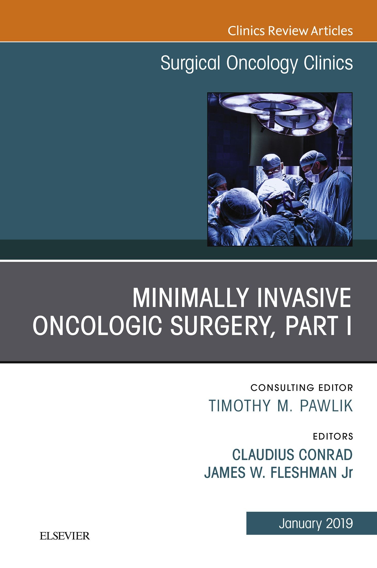 Cover Minimally Invasive Oncologic Surgery, Part I, An Issue of Surgical Oncology Clinics of North America, Ebook