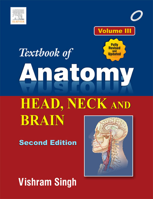 Cover Textbook of Anatomy Head, Neck, and Brain; Volume III