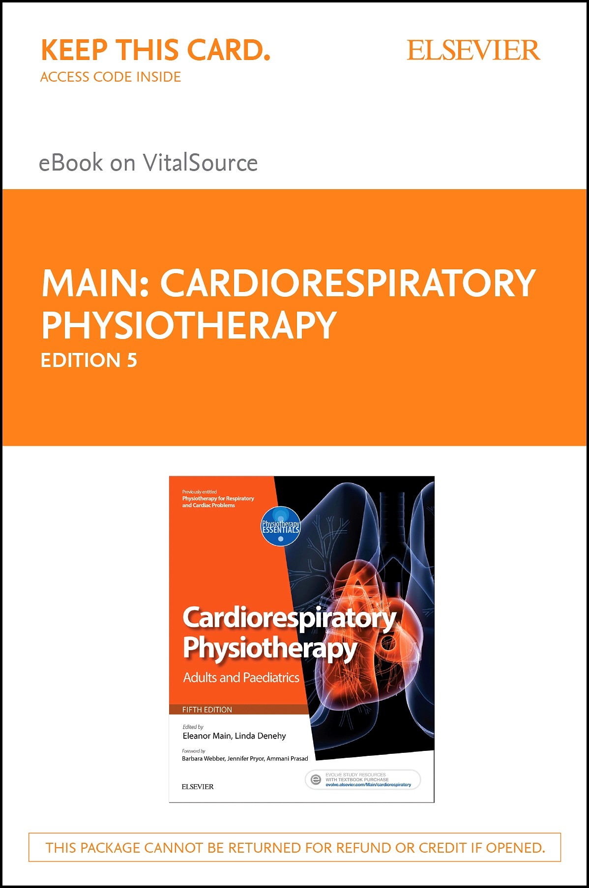 Cover Cardiorespiratory Physiotherapy: Adults and Paediatrics E-Book