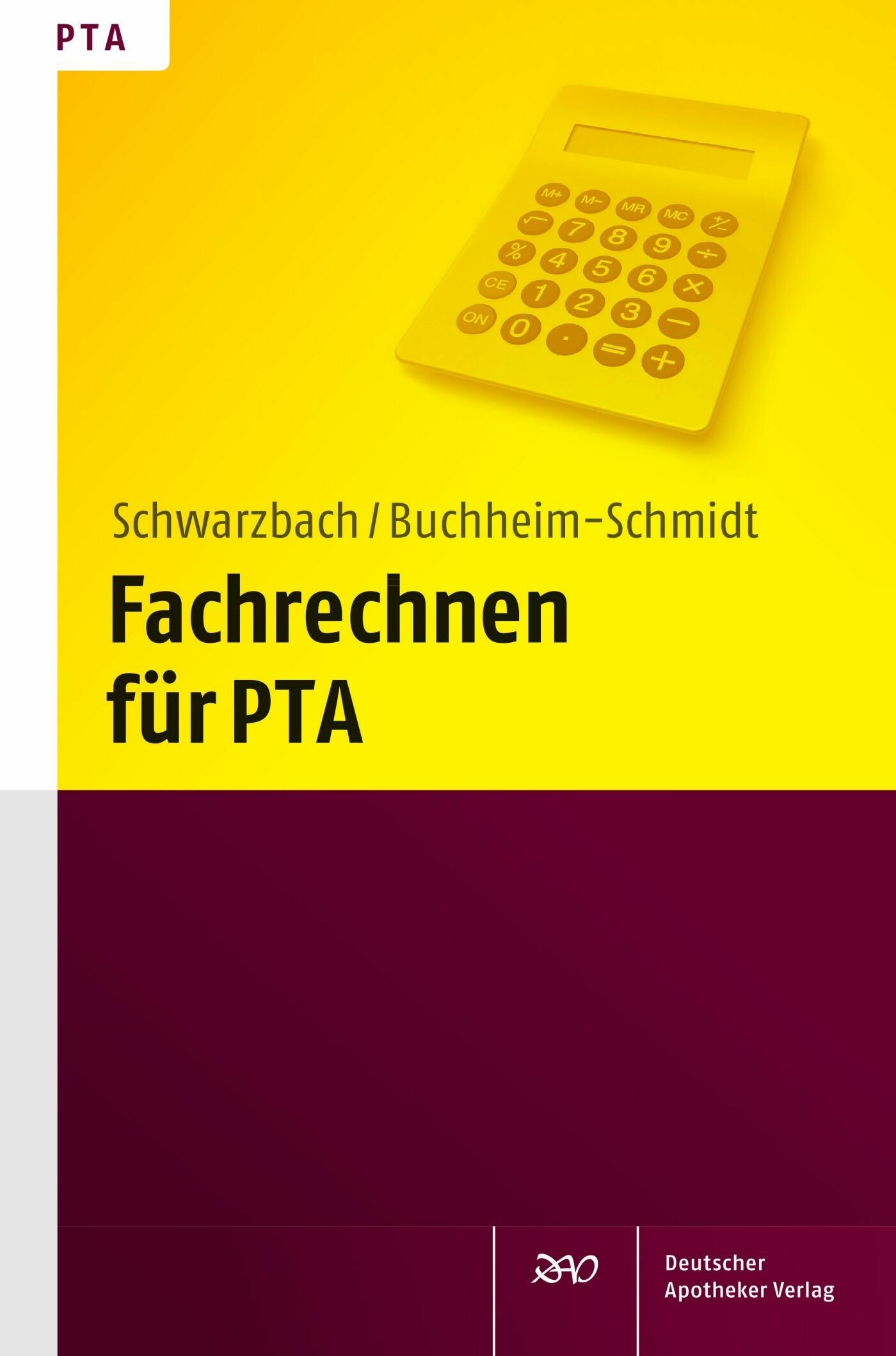 Cover Fachrechnen für PTA
