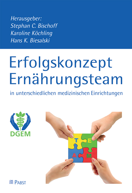 Cover Erfolgskonzept Ernährungsteam in unterschiedlichen medizinischen Einrichtungen