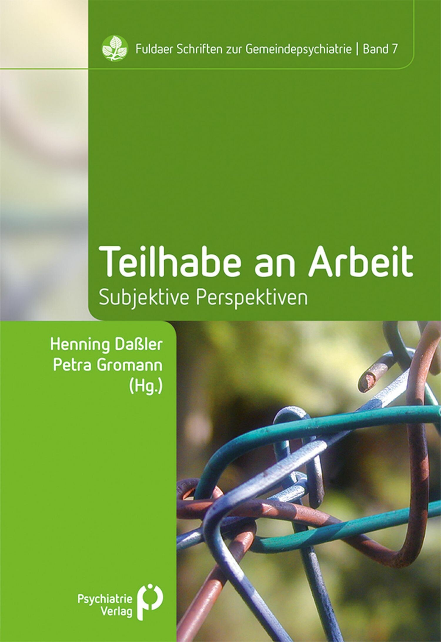 Cover Teilhabe an Arbeit