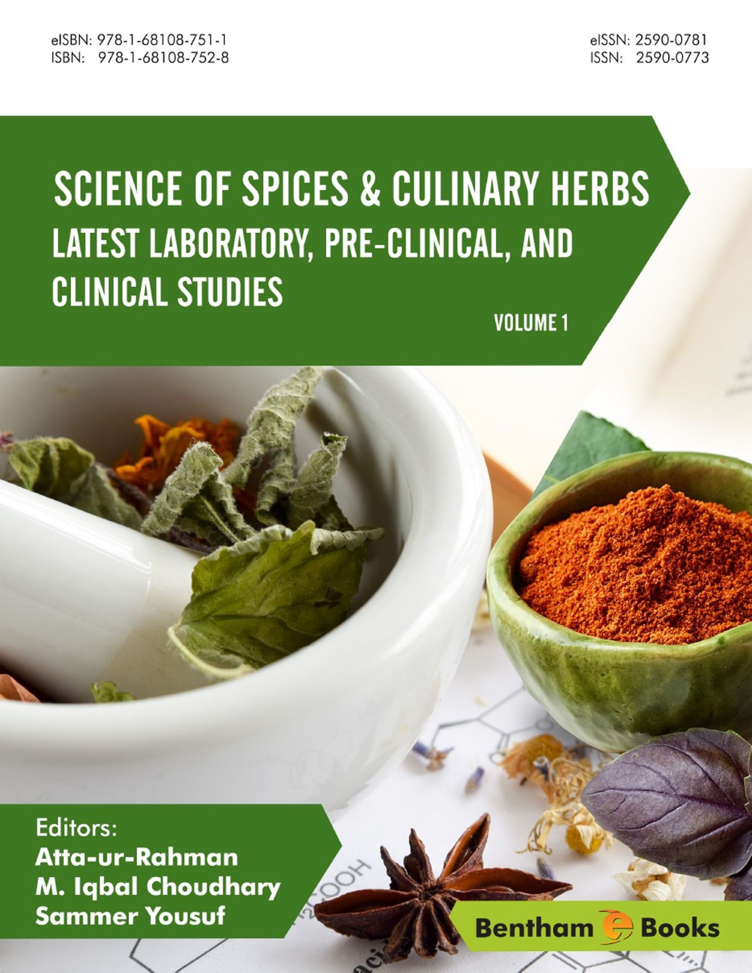 Cover Science of Spices and Culinary Herbs - Latest Laboratory, Pre-clinical, and Clinical Studies