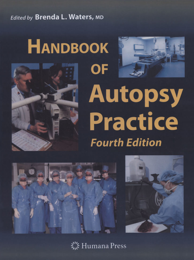 Cover Handbook of Autopsy Practice