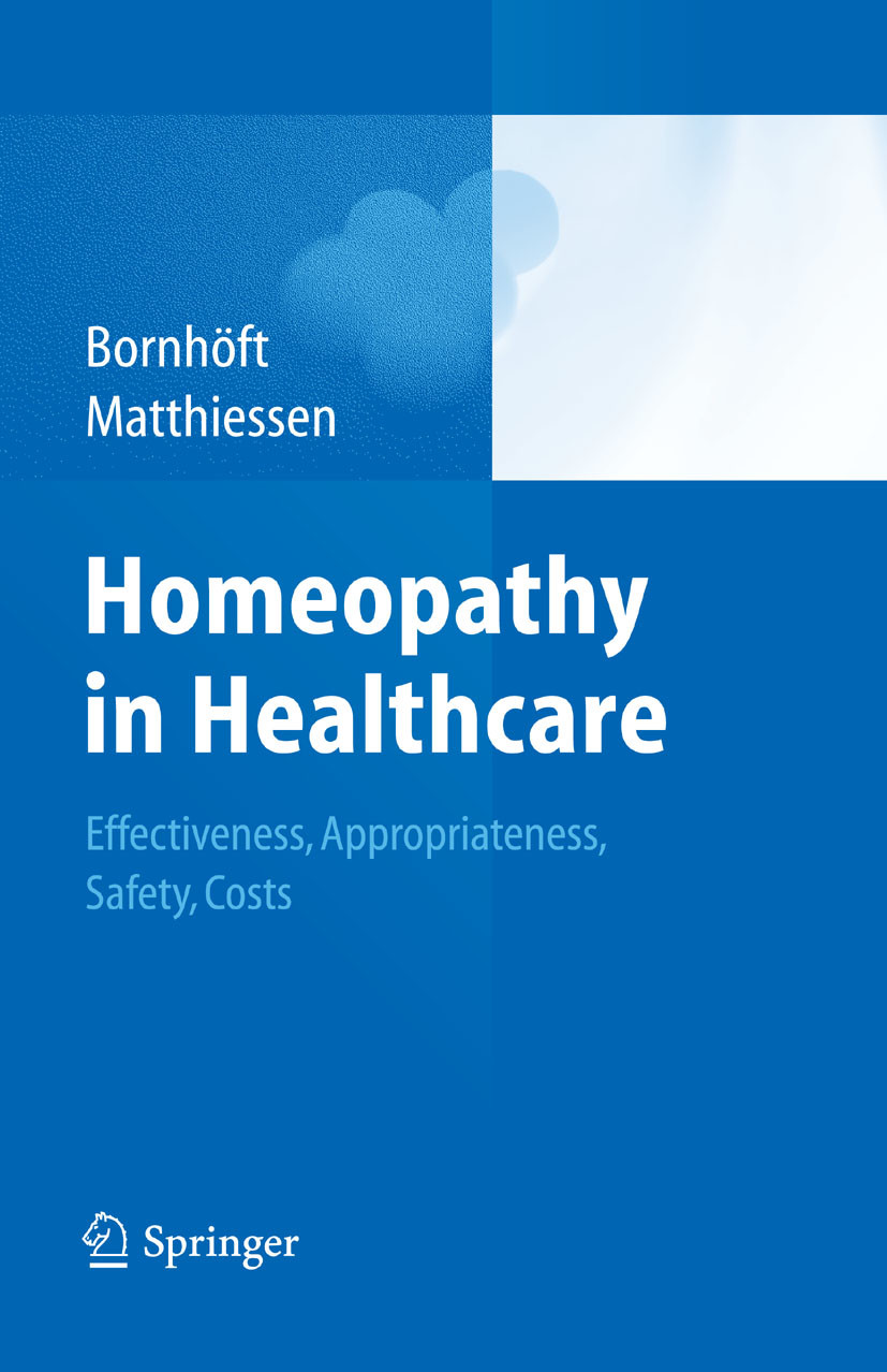 Cover Homeopathy in Healthcare