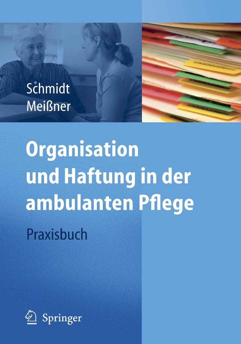 Cover Organisation und Haftung in der ambulanten Pflege