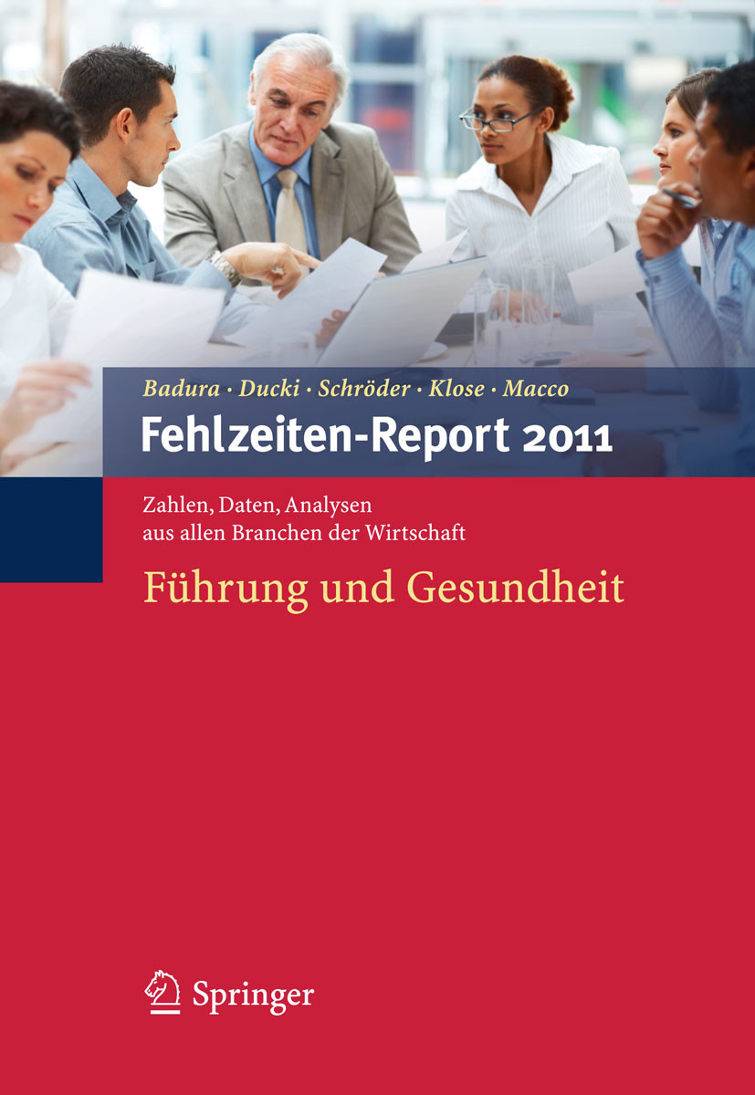 Cover Fehlzeiten-Report 2011