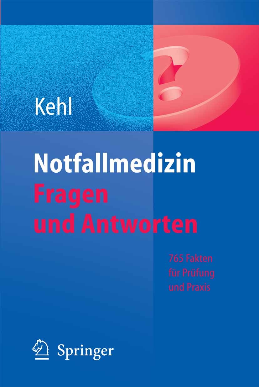 Cover Notfallmedizin. Fragen und Antworten