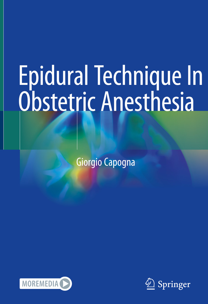 Cover Epidural Technique In Obstetric Anesthesia