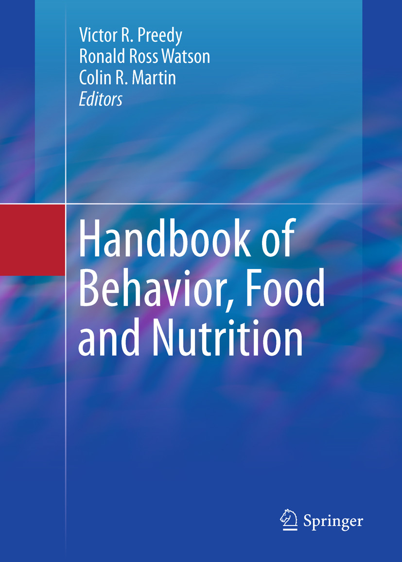 Cover Handbook of Behavior, Food and Nutrition