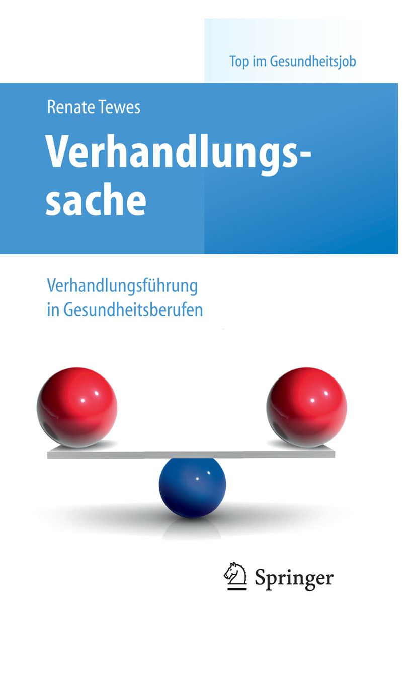Cover Verhandlungssache - Verhandlungsführung in Gesundheitsberufen