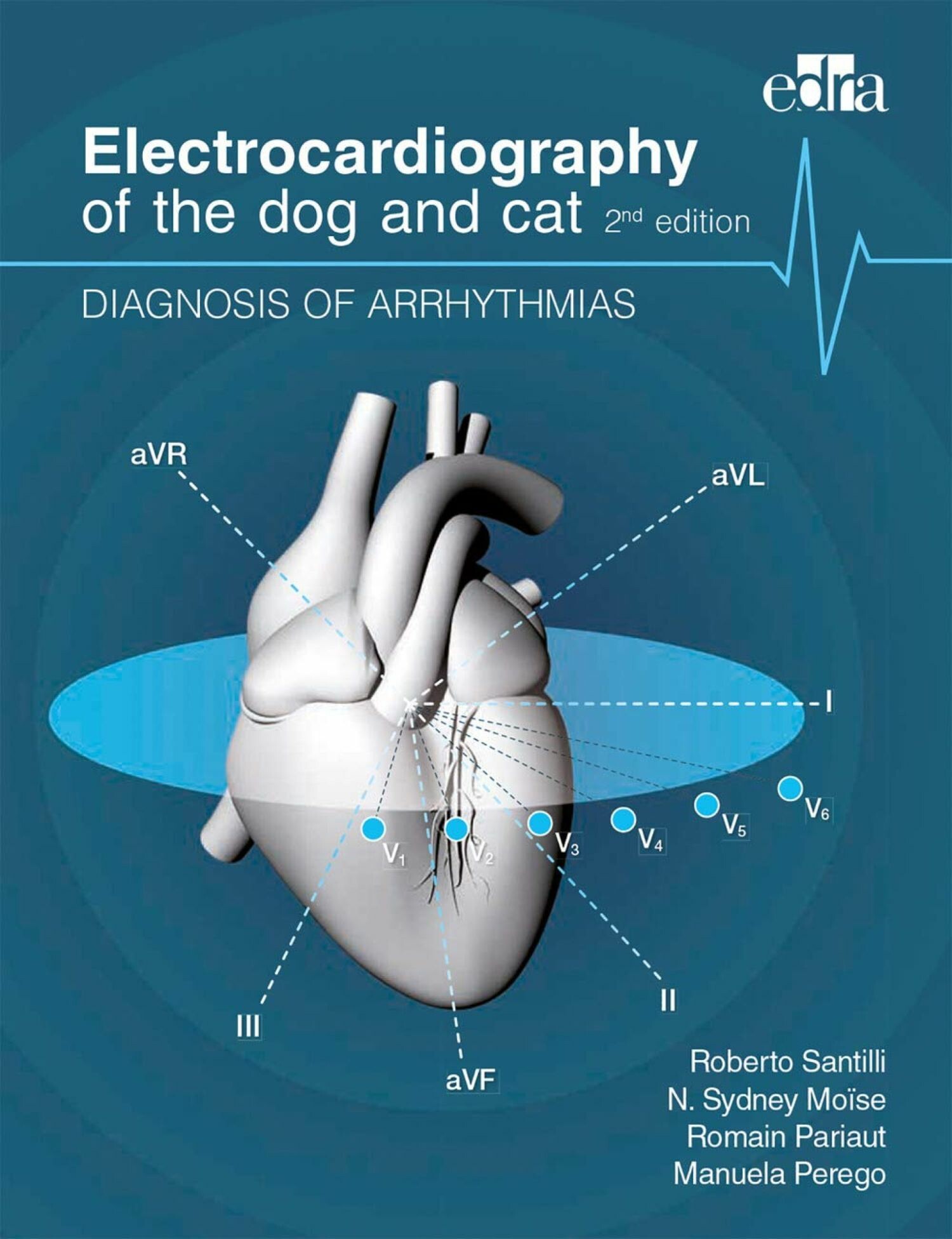 Cover Electrocardiography of the dog and cat