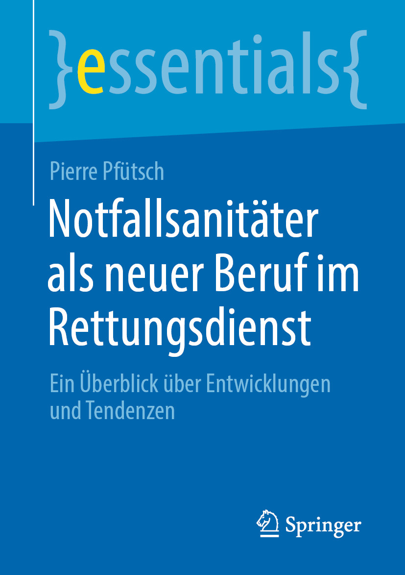 Cover Notfallsanitäter als neuer Beruf im Rettungsdienst