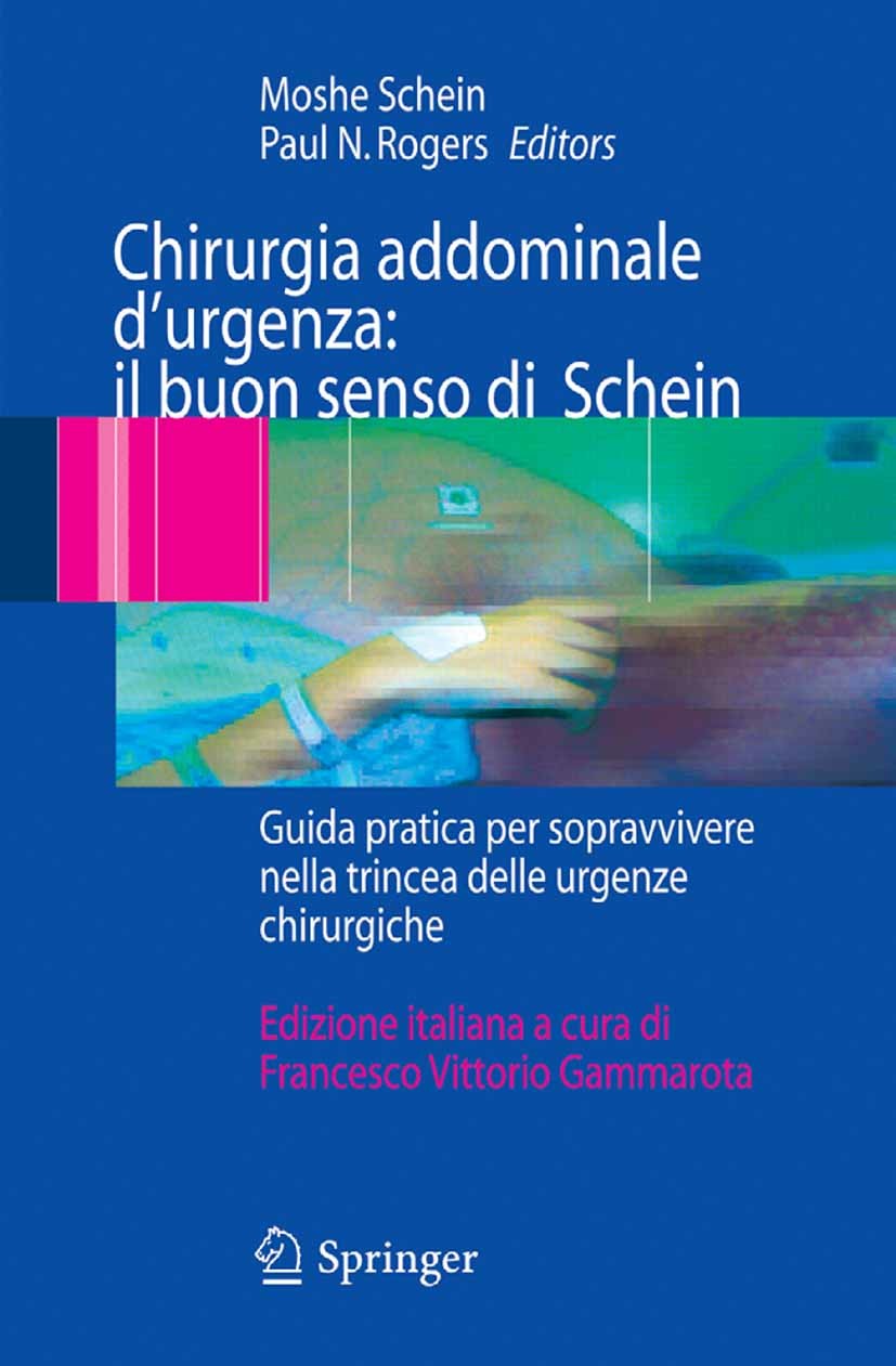 Cover Chirurgia addominale d'urgenza: il buon senso di Schein