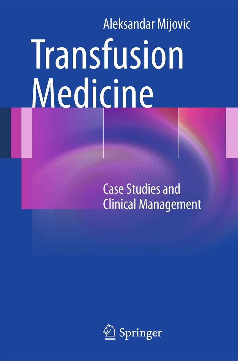 Cover Transfusion Medicine