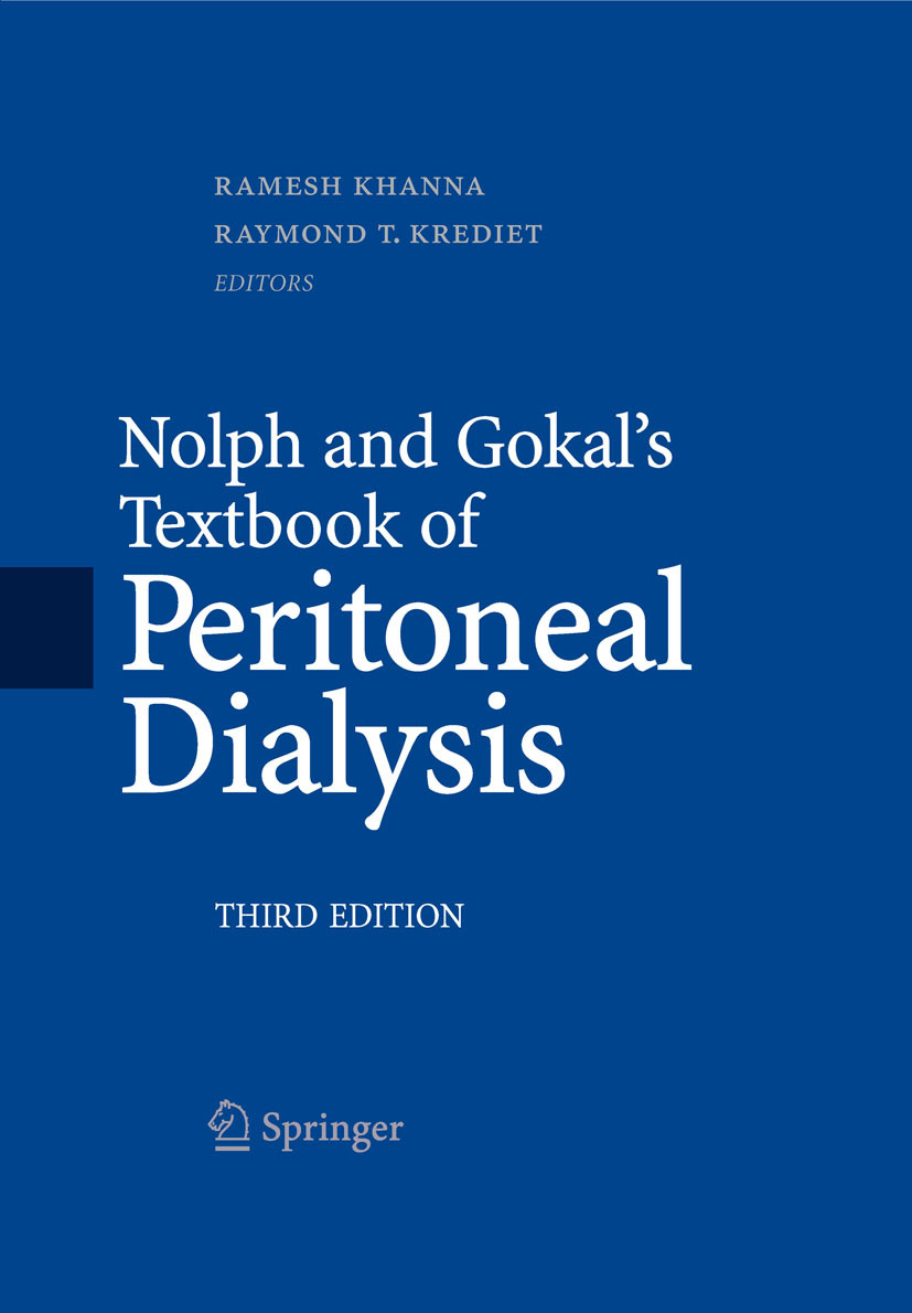 Cover Nolph and Gokal's Textbook of Peritoneal Dialysis