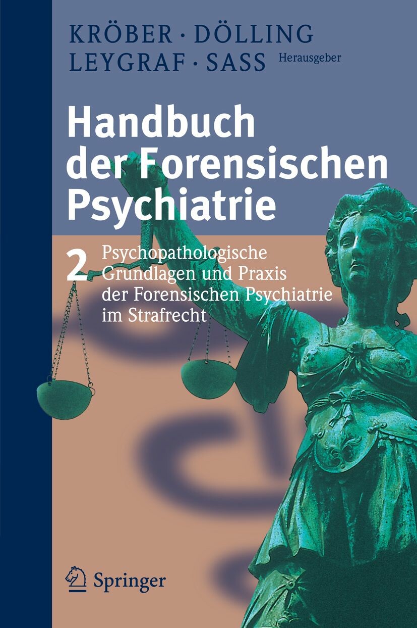 Cover Handbuch der forensischen Psychiatrie