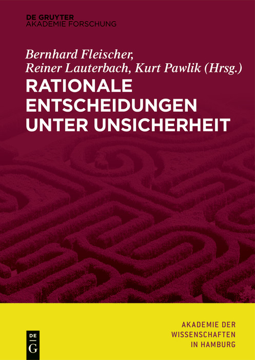 Cover Rationale Entscheidungen unter Unsicherheit